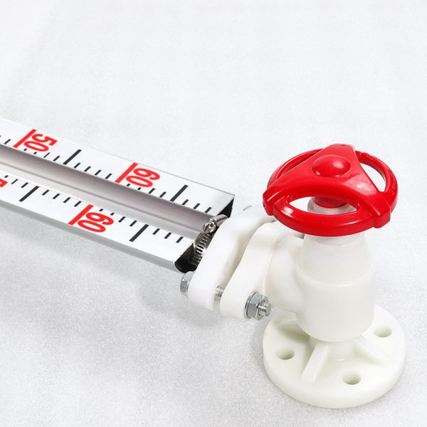 PP Anti-corrosion Glass Tube Level Gauge - 图片 2